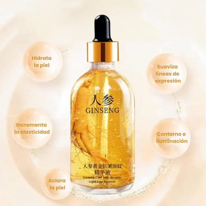 Ginseng™ | Sérum Rejuvenecedor Hidratante ✨ 2X1 - Kit día y noche