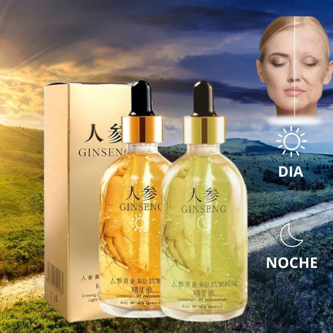 Ginseng™ | Sérum Rejuvenecedor Hidratante ✨ 2X1 - Kit día y noche